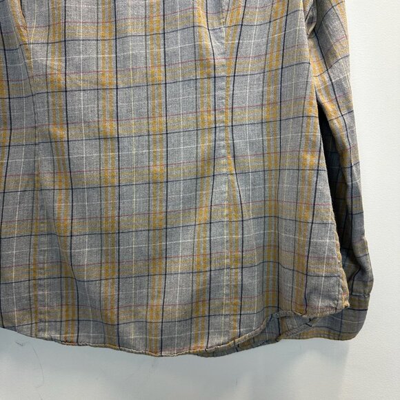 J.Crew Plaid Flannel Shirt Large - Picture 11 of 14
